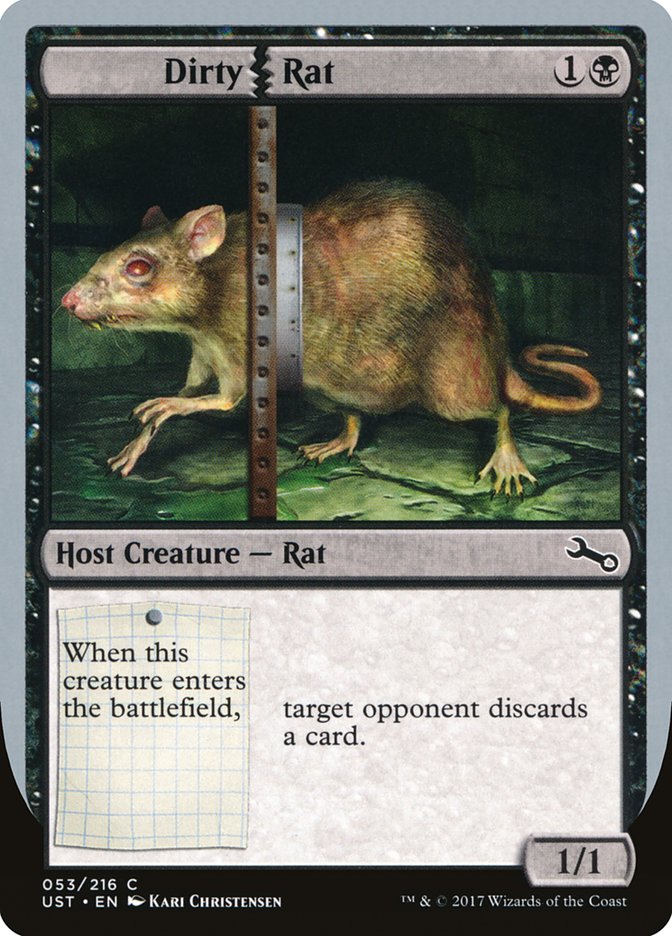 Dirty Rat [Unstable] | Shuffle n Cut Hobbies & Games