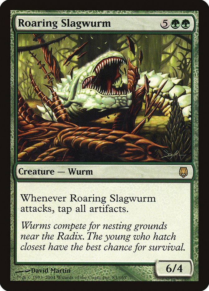 Roaring Slagwurm [Darksteel] | Shuffle n Cut Hobbies & Games