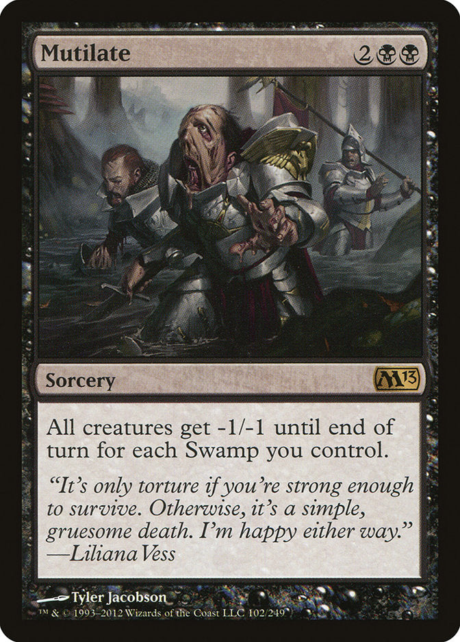 Mutilate [Magic 2013] | Shuffle n Cut Hobbies & Games