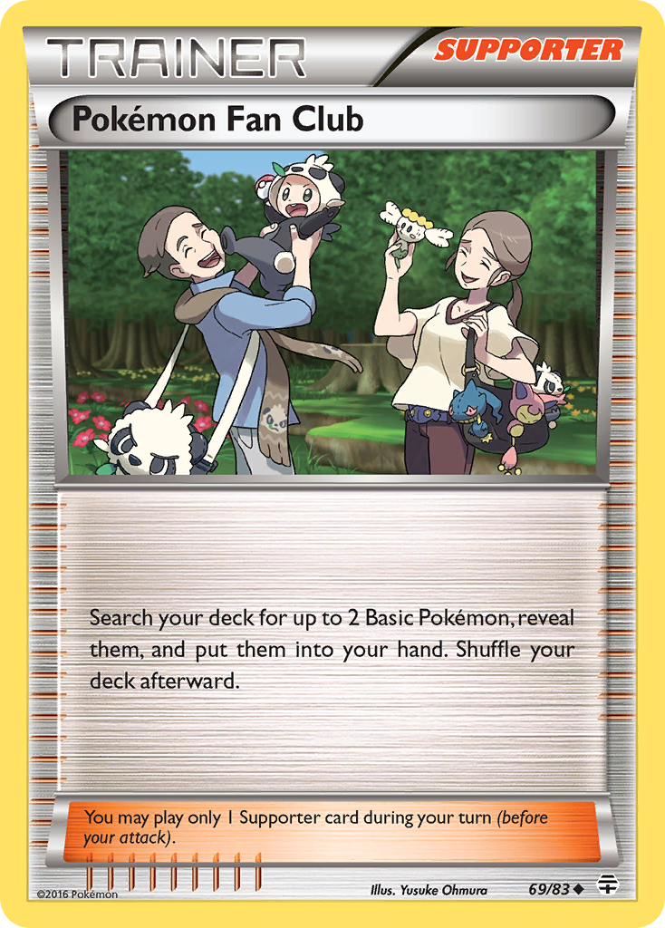 Pokemon Fan Club (69/83) [XY: Generations] | Shuffle n Cut Hobbies & Games
