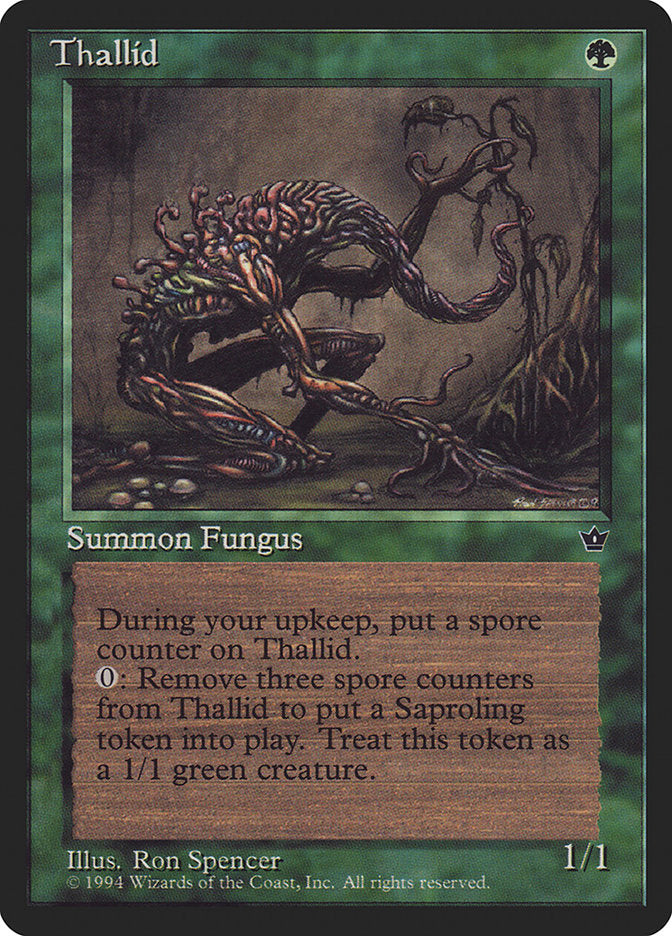 Thallid (Ron Spencer) [Fallen Empires] | Shuffle n Cut Hobbies & Games