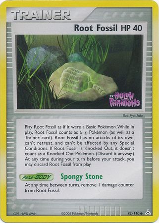 Root Fossil (93/110) (Stamped) [EX: Holon Phantoms] | Shuffle n Cut Hobbies & Games