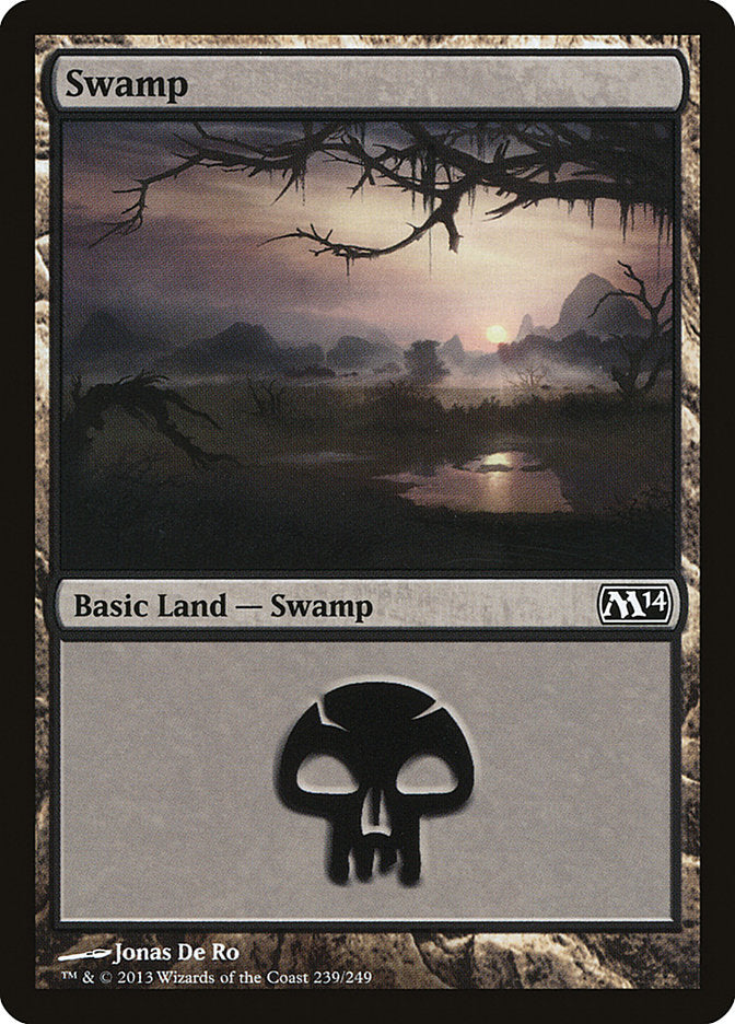Swamp (239) [Magic 2014] | Shuffle n Cut Hobbies & Games