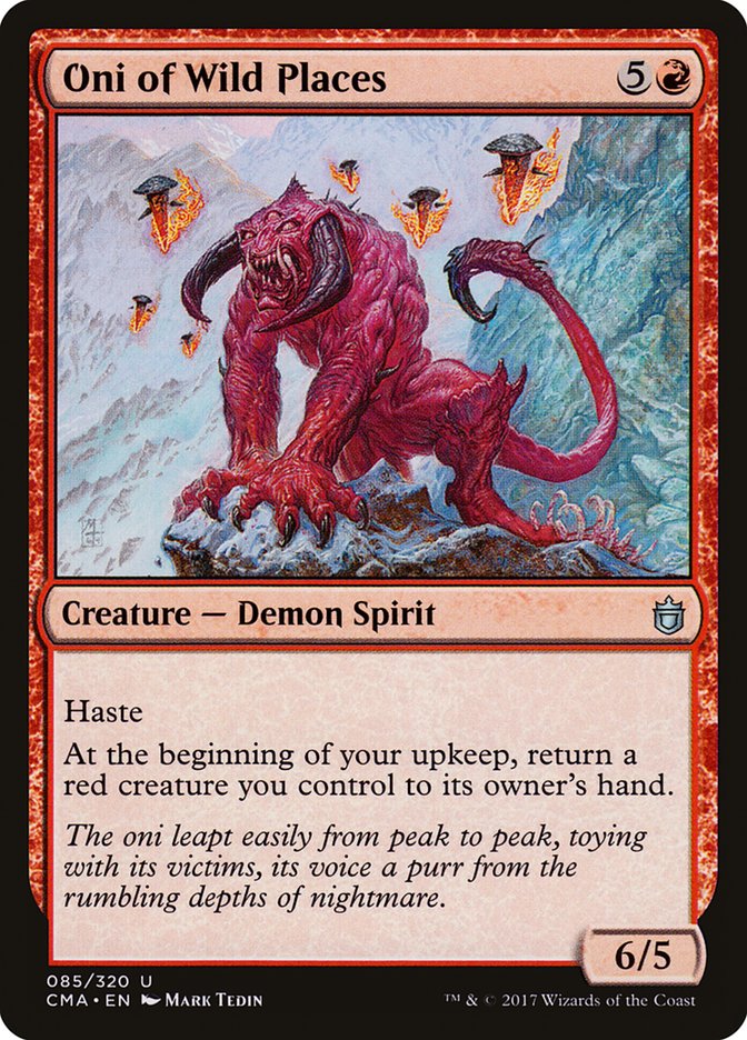 Oni of Wild Places [Commander Anthology] | Shuffle n Cut Hobbies & Games