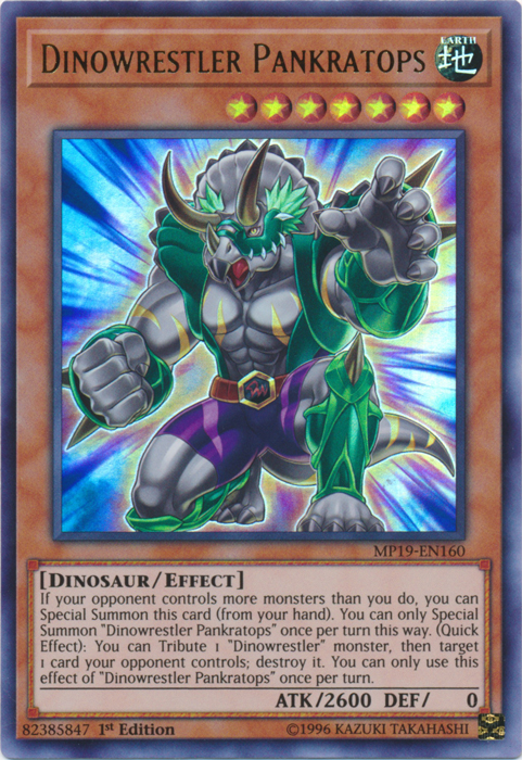Dinowrestler Pankratops [MP19-EN160] Ultra Rare | Shuffle n Cut Hobbies & Games