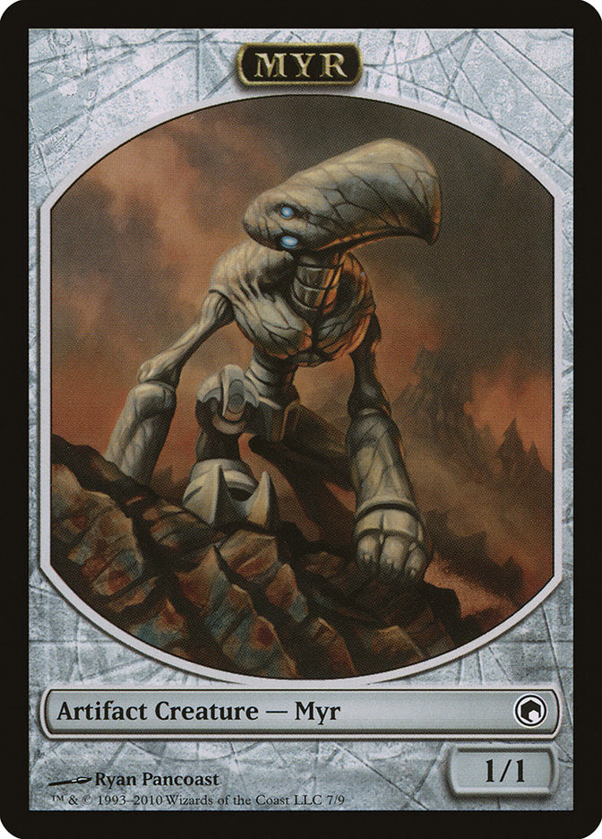 Myr Token [Scars of Mirrodin Tokens] | Shuffle n Cut Hobbies & Games