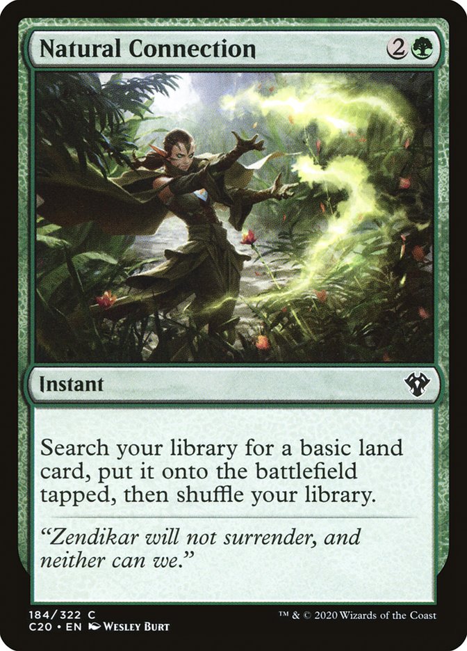 Natural Connection [Commander 2020] | Shuffle n Cut Hobbies & Games