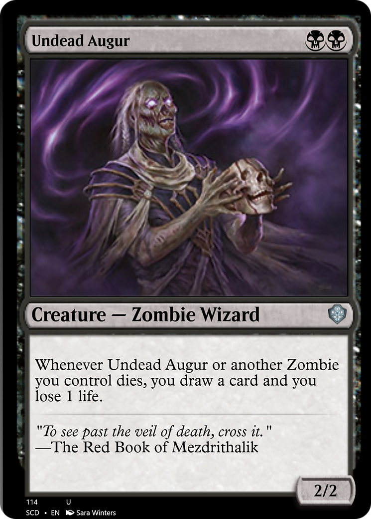 Undead Augur [Starter Commander Decks] | Shuffle n Cut Hobbies & Games