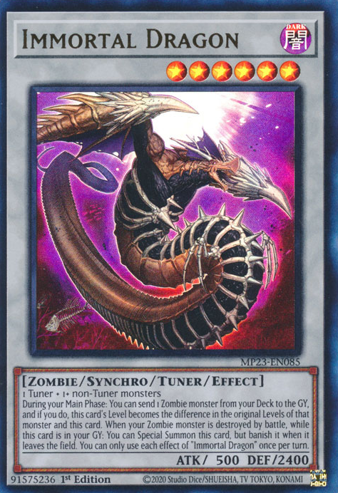 Immortal Dragon [MP23-EN085] Ultra Rare | Shuffle n Cut Hobbies & Games