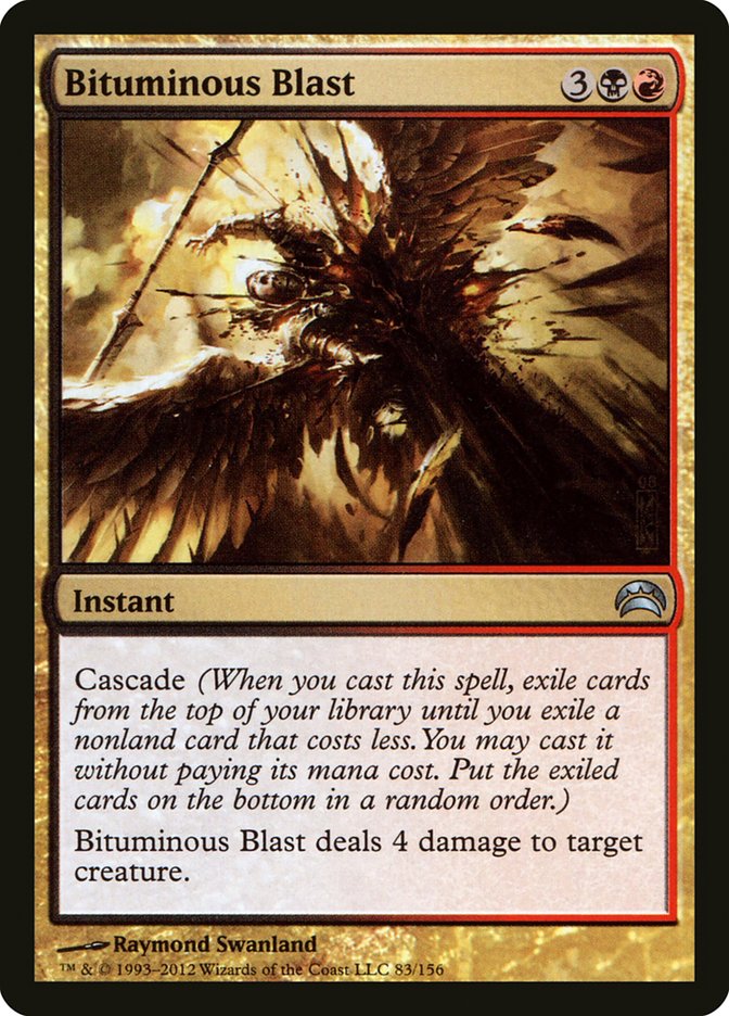 Bituminous Blast [Planechase 2012] | Shuffle n Cut Hobbies & Games
