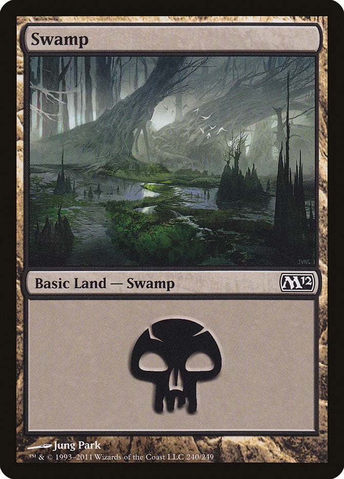 Swamp (240) [Magic 2012] | Shuffle n Cut Hobbies & Games