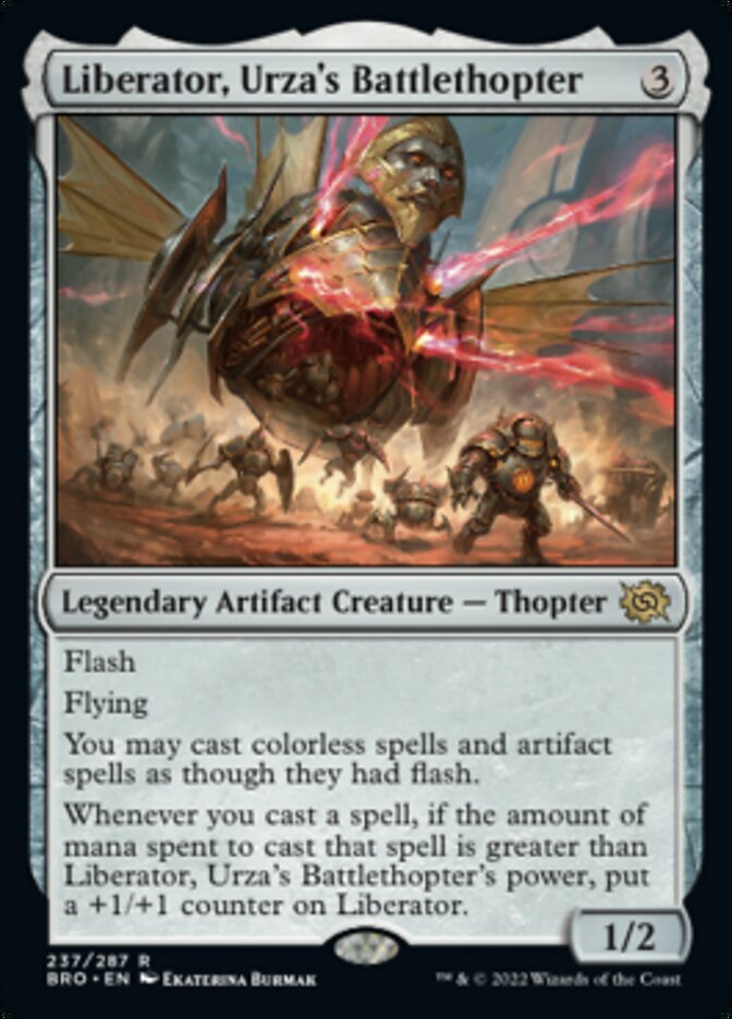 Liberator, Urza's Battlethopter [The Brothers' War] | Shuffle n Cut Hobbies & Games
