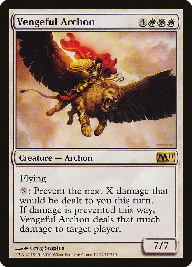 Vengeful Archon [Magic 2011] | Shuffle n Cut Hobbies & Games