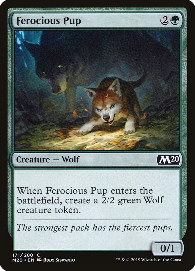 Ferocious Pup [Core Set 2020] | Shuffle n Cut Hobbies & Games