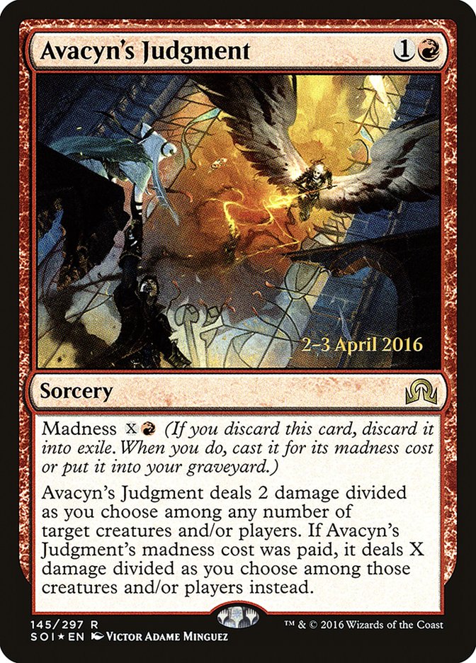Avacyn's Judgment [Shadows over Innistrad Prerelease Promos] | Shuffle n Cut Hobbies & Games