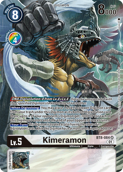 Kimeramon [BT8-084] (Alternate Art) [New Awakening] | Shuffle n Cut Hobbies & Games
