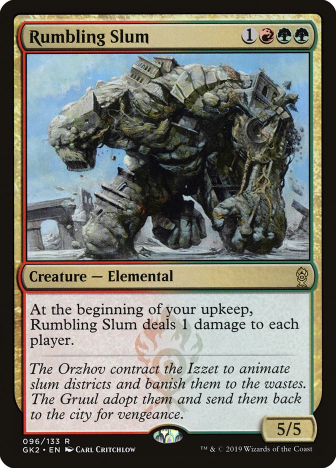 Rumbling Slum [Ravnica Allegiance Guild Kit] | Shuffle n Cut Hobbies & Games