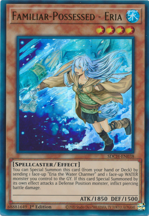 Familiar-Possessed - Eria (Alternate Art) [SDCH-EN038] Ultra Rare | Shuffle n Cut Hobbies & Games