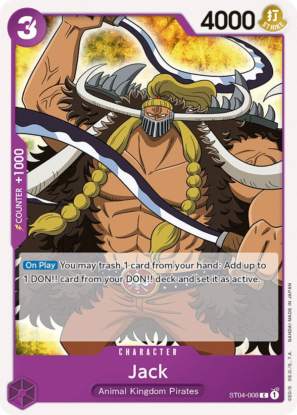 Jack [Starter Deck: Animal Kingdom Pirates] | Shuffle n Cut Hobbies & Games