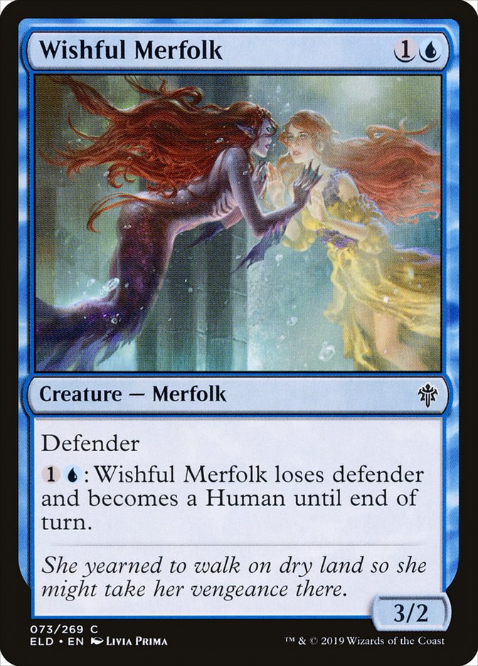 Wishful Merfolk [Throne of Eldraine] | Shuffle n Cut Hobbies & Games