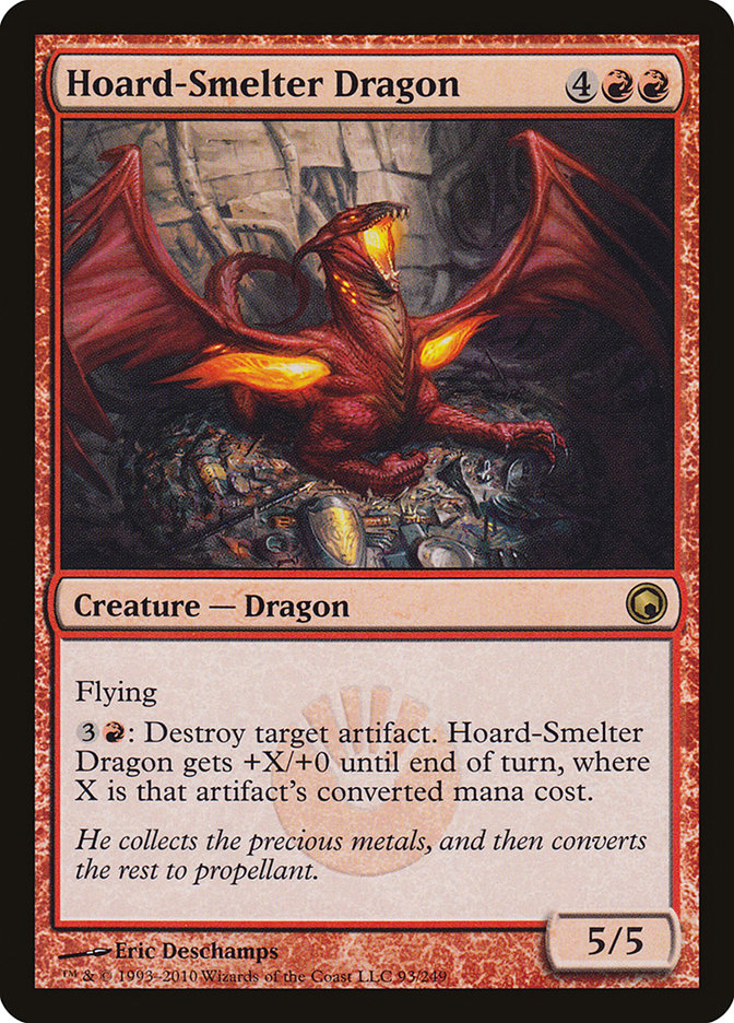 Hoard-Smelter Dragon [Scars of Mirrodin] | Shuffle n Cut Hobbies & Games