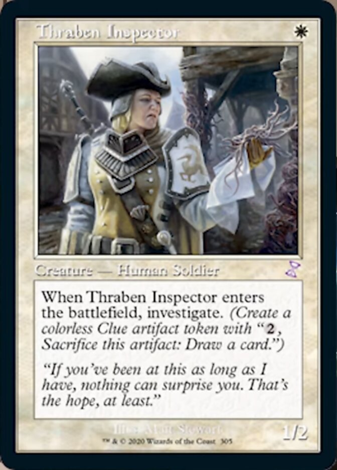 Thraben Inspector (Timeshifted) [Time Spiral Remastered] | Shuffle n Cut Hobbies & Games