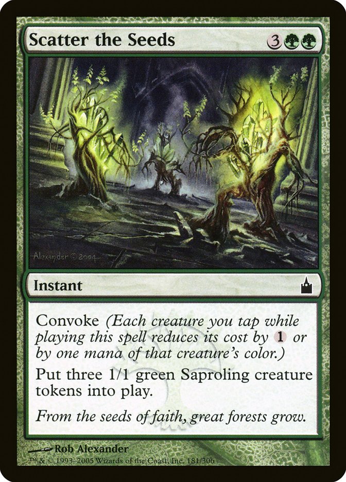 Scatter the Seeds [Ravnica: City of Guilds] | Shuffle n Cut Hobbies & Games