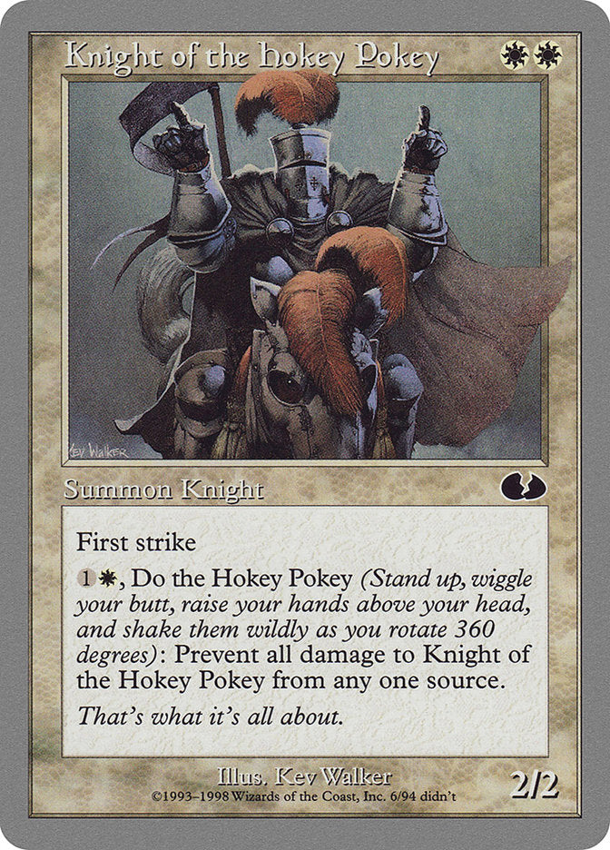 Knight of the Hokey Pokey [Unglued] | Shuffle n Cut Hobbies & Games