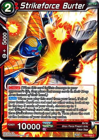 Strikeforce Burter [TB3-008] | Shuffle n Cut Hobbies & Games