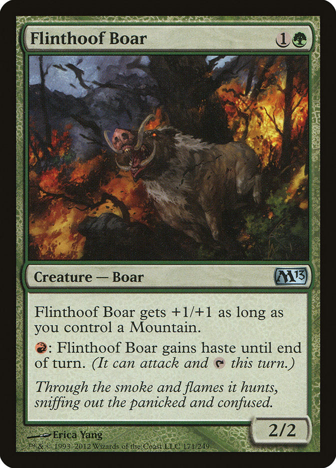 Flinthoof Boar [Magic 2013] | Shuffle n Cut Hobbies & Games