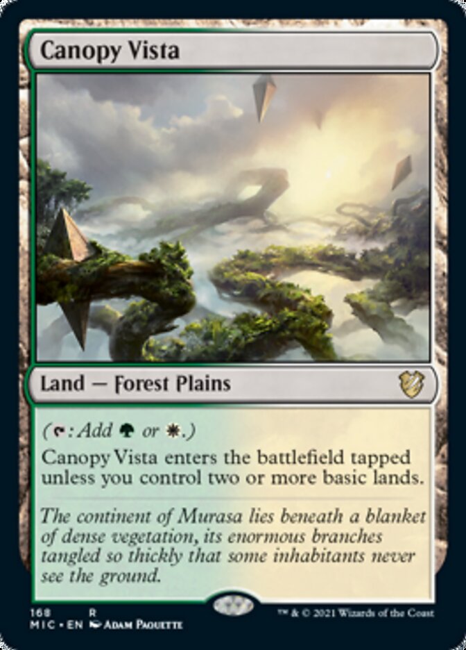 Canopy Vista [Innistrad: Midnight Hunt Commander] | Shuffle n Cut Hobbies & Games