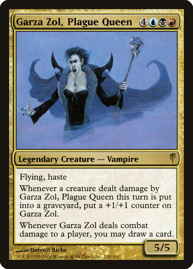 Garza Zol, Plague Queen [Coldsnap] | Shuffle n Cut Hobbies & Games