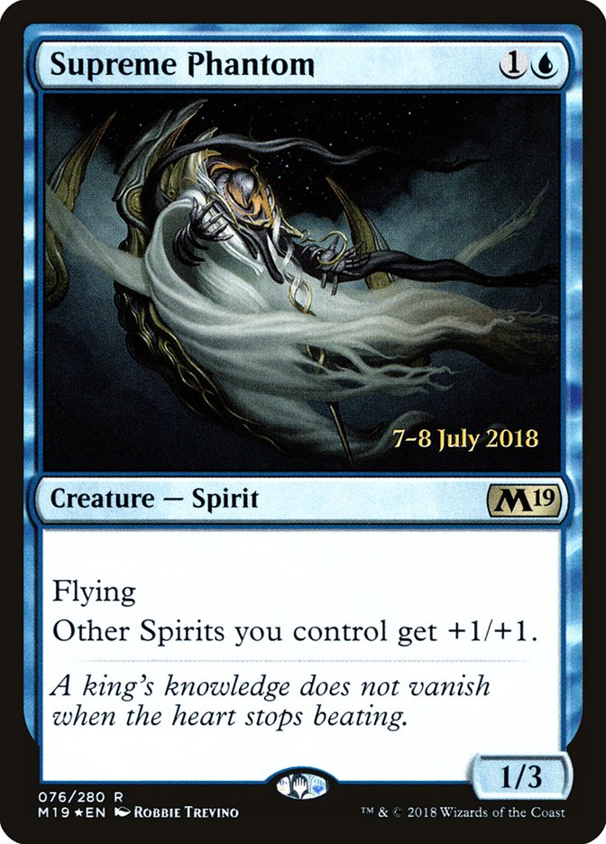 Supreme Phantom [Core Set 2019 Prerelease Promos] | Shuffle n Cut Hobbies & Games