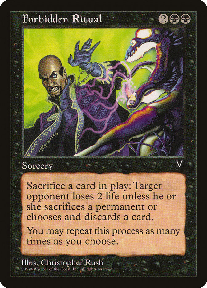 Forbidden Ritual [Visions] | Shuffle n Cut Hobbies & Games
