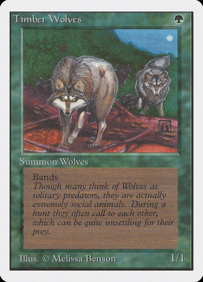 Timber Wolves [Unlimited Edition] | Shuffle n Cut Hobbies & Games