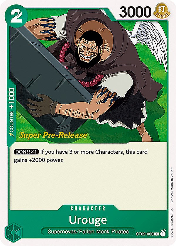 Urouge [Super Pre-Release Starter Deck: Worst Generation] | Shuffle n Cut Hobbies & Games