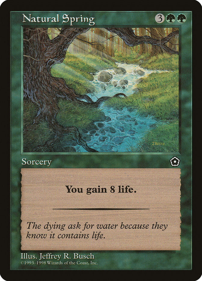 Natural Spring [Portal Second Age] | Shuffle n Cut Hobbies & Games