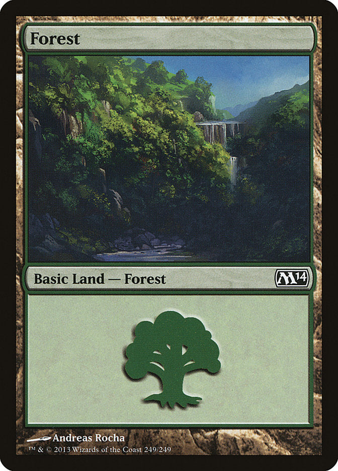 Forest (249) [Magic 2014] | Shuffle n Cut Hobbies & Games