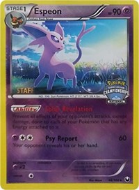 Espeon (48/108) (National Championship Promo Staff) [Black & White: Dark Explorers] | Shuffle n Cut Hobbies & Games