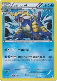 Samurott (41/149) (Cosmos Holo) (Blister Exclusive) [Black & White: Boundaries Crossed] | Shuffle n Cut Hobbies & Games