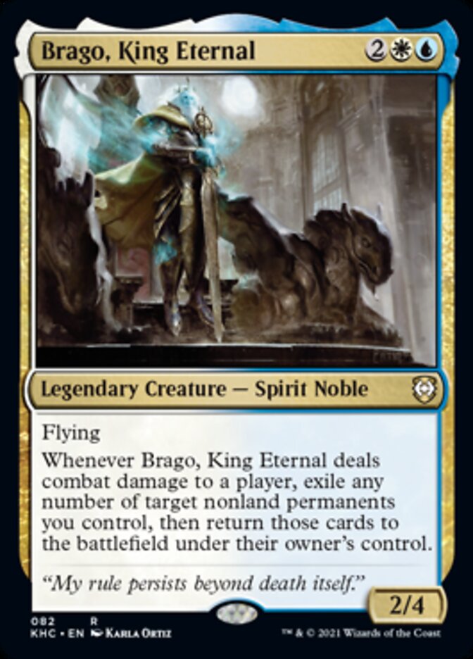 Brago, King Eternal [Kaldheim Commander] | Shuffle n Cut Hobbies & Games