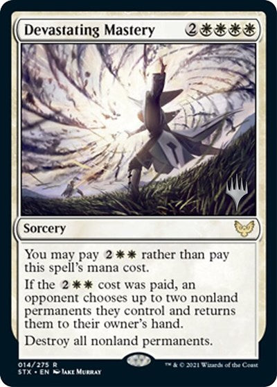 Devastating Mastery (Promo Pack) [Strixhaven: School of Mages Promos] | Shuffle n Cut Hobbies & Games