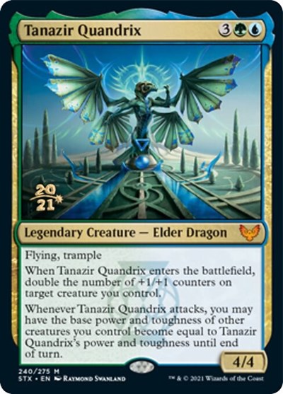 Tanazir Quandrix [Strixhaven: School of Mages Prerelease Promos] | Shuffle n Cut Hobbies & Games