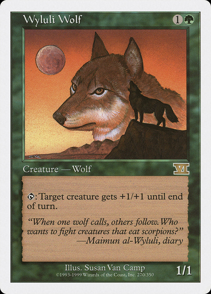 Wyluli Wolf [Classic Sixth Edition] | Shuffle n Cut Hobbies & Games