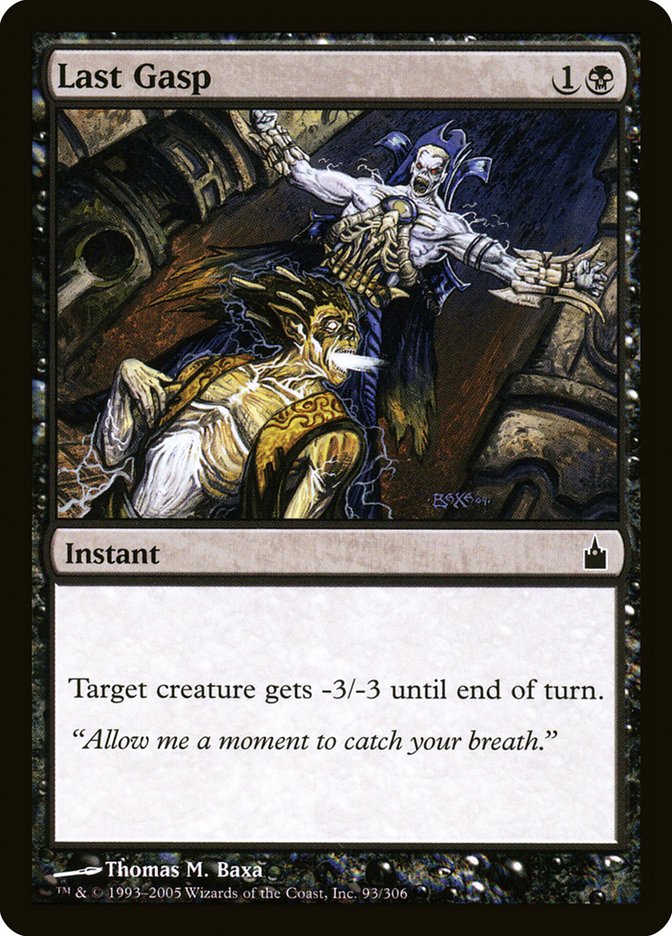 Last Gasp [Ravnica: City of Guilds] | Shuffle n Cut Hobbies & Games