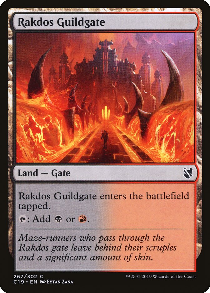 Rakdos Guildgate [Commander 2019] | Shuffle n Cut Hobbies & Games