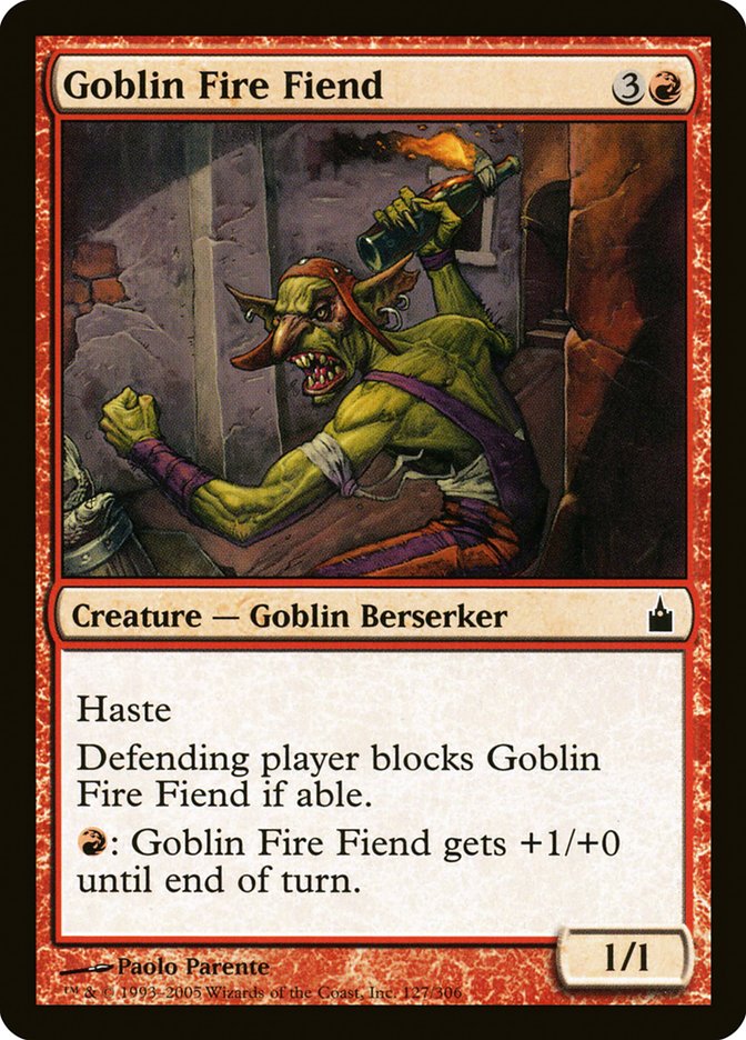 Goblin Fire Fiend [Ravnica: City of Guilds] | Shuffle n Cut Hobbies & Games