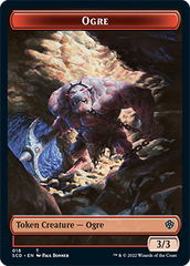 Ogre // Zombie Double-Sided Token [Starter Commander Decks] | Shuffle n Cut Hobbies & Games