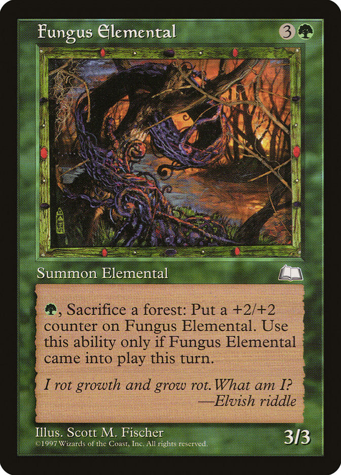 Fungus Elemental [Weatherlight] | Shuffle n Cut Hobbies & Games