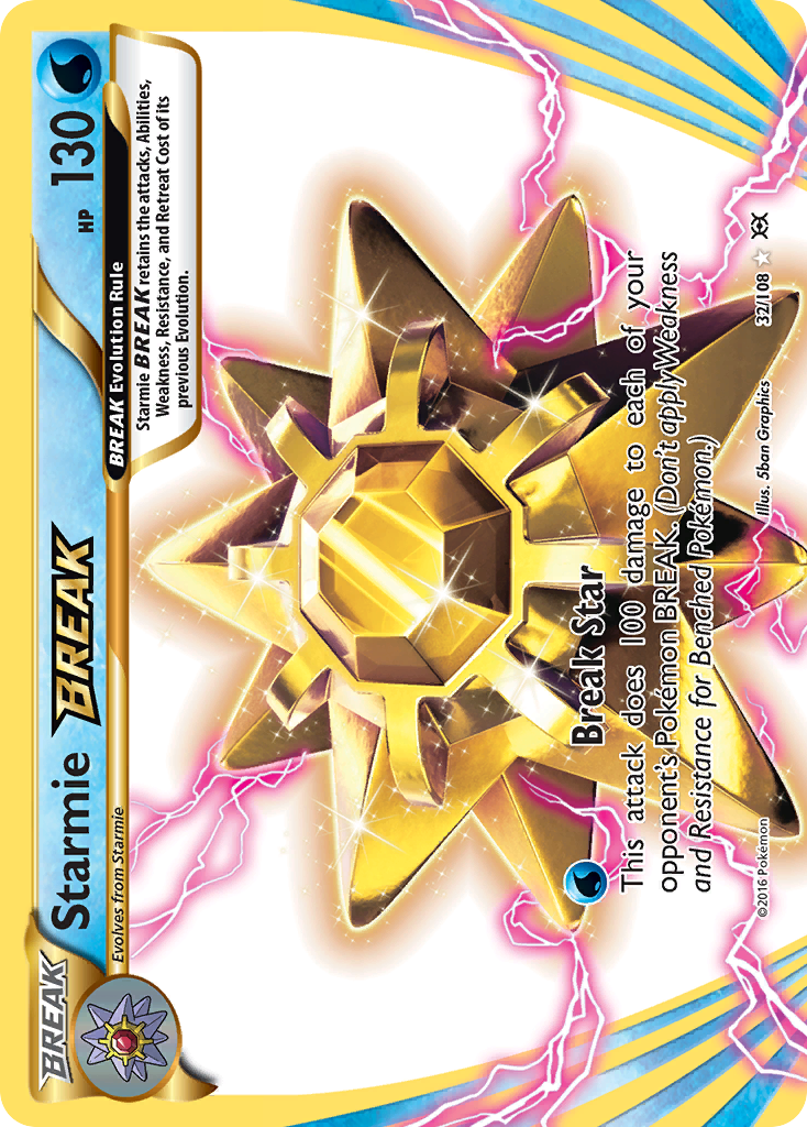 Starmie BREAK (32/108) [XY: Evolutions] | Shuffle n Cut Hobbies & Games